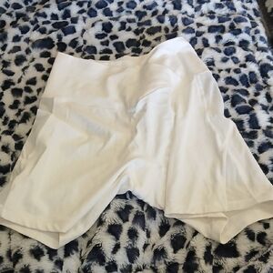 Halara White Athletic Shorts